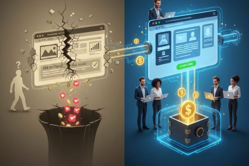 Outdated website costs: Stop Losing Sales with a Modern Site